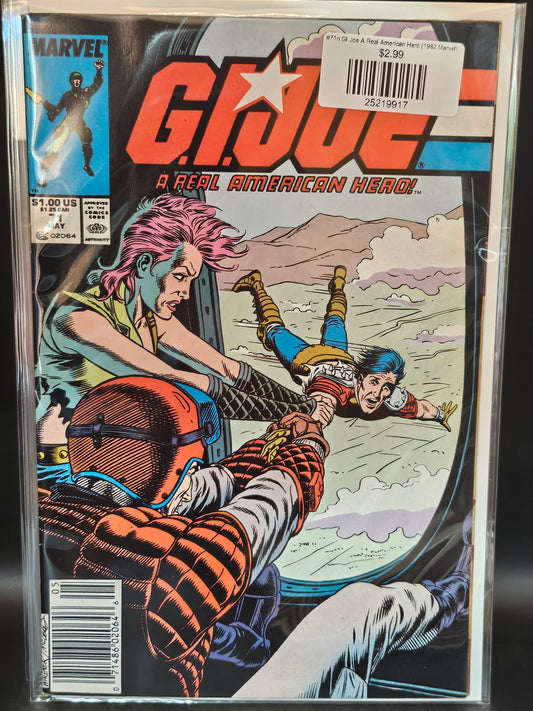 #71n GI Joe A Real American Hero (1982 Marvel)