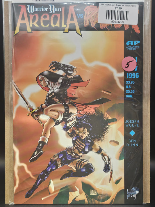 #1A Warrior Nun Areala vs. Razor (1996)