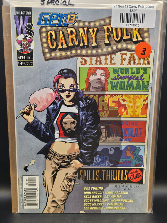 #1 Gen 13 Carny Folk (2000)