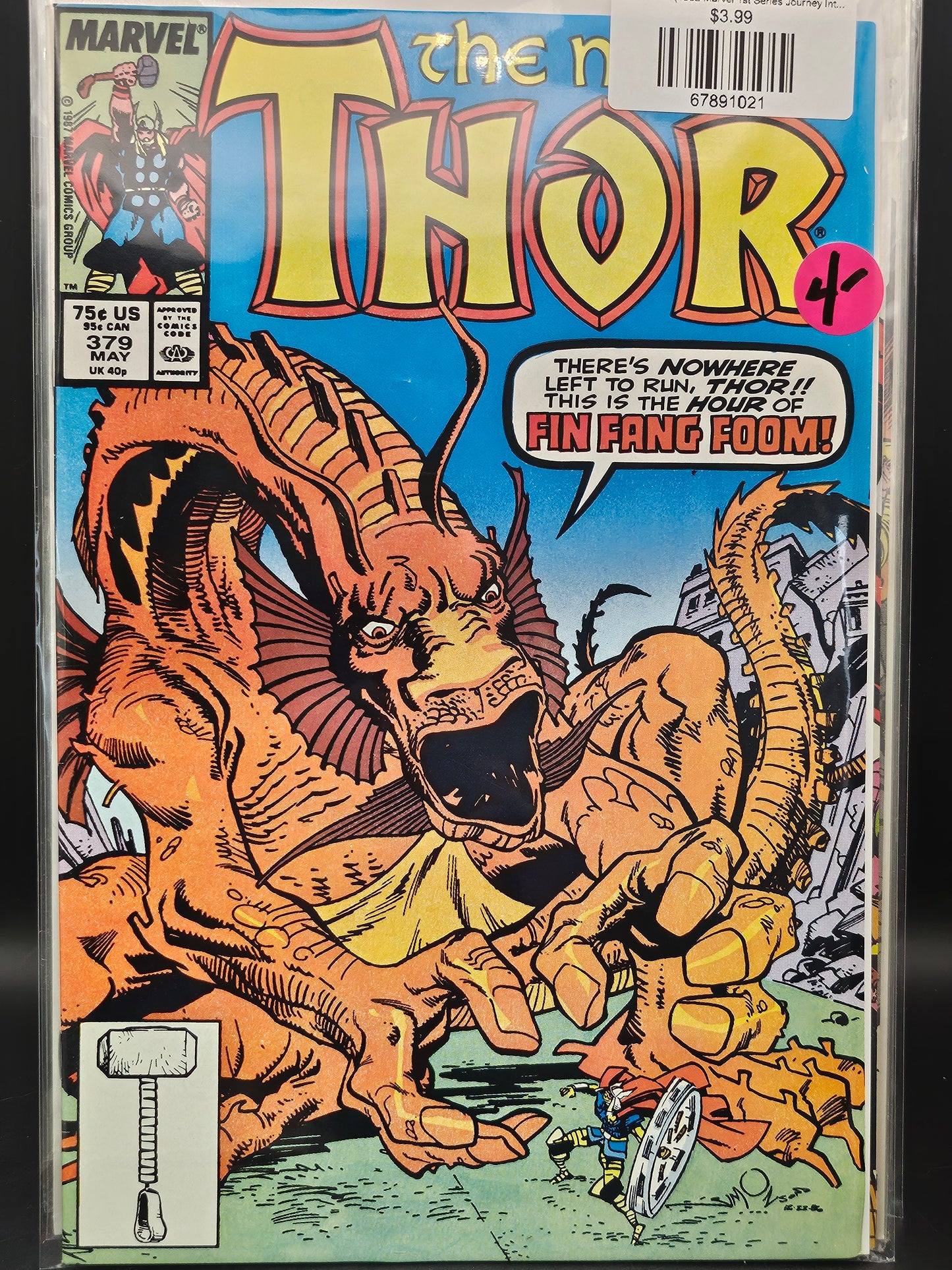 #379d Thor (1962 Marvel 1st Series Journey Into Mystery)