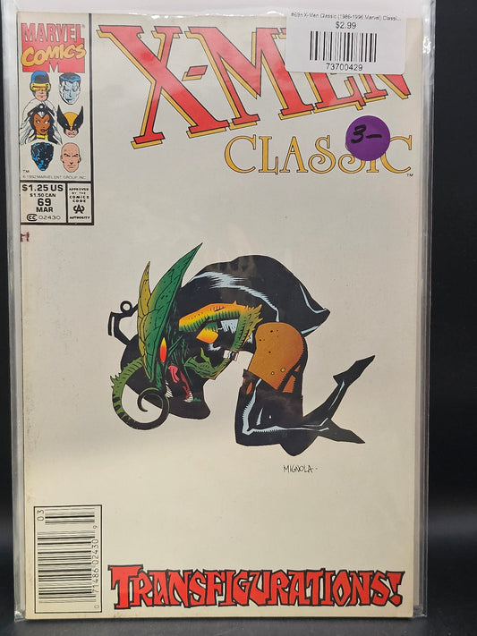 #69n X-Men Classic (1986-1995 Marvel) Classic X-Men