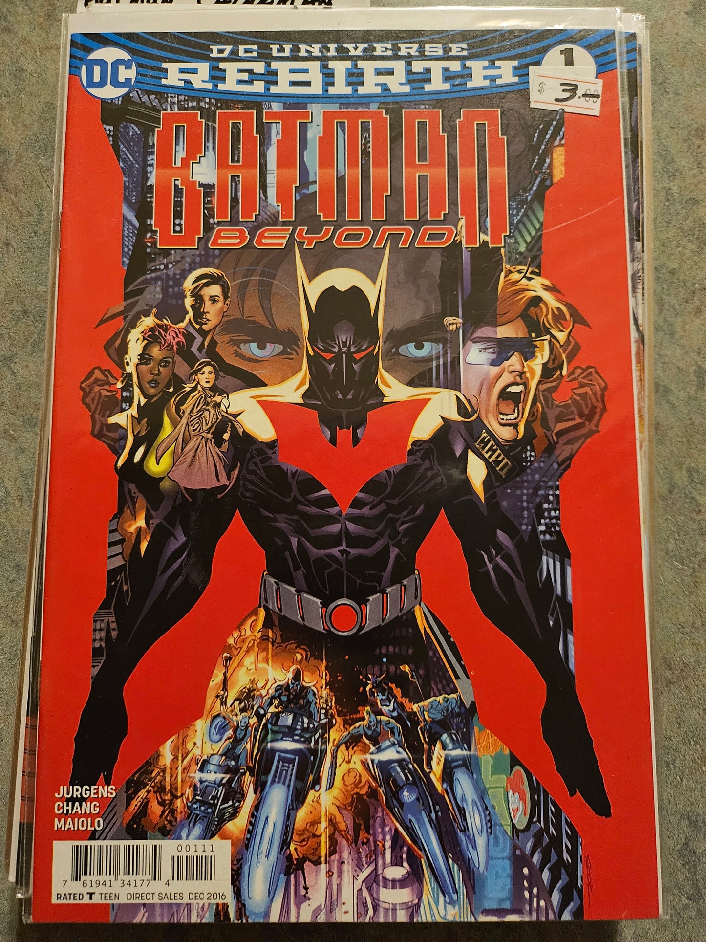 Batman Beyond – DC Comics – (2016–2021) – Volume 6 – #1 - Cover A