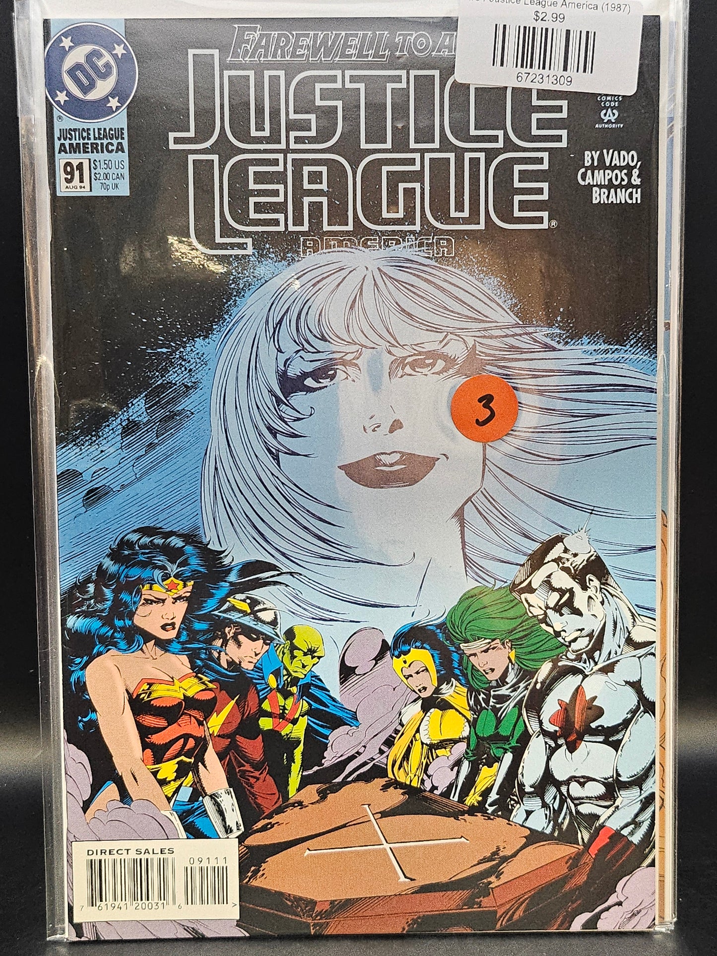 #91 Justice League America (1987)