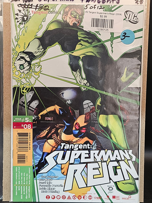 #5 Tangent Superman's Reign (2008)