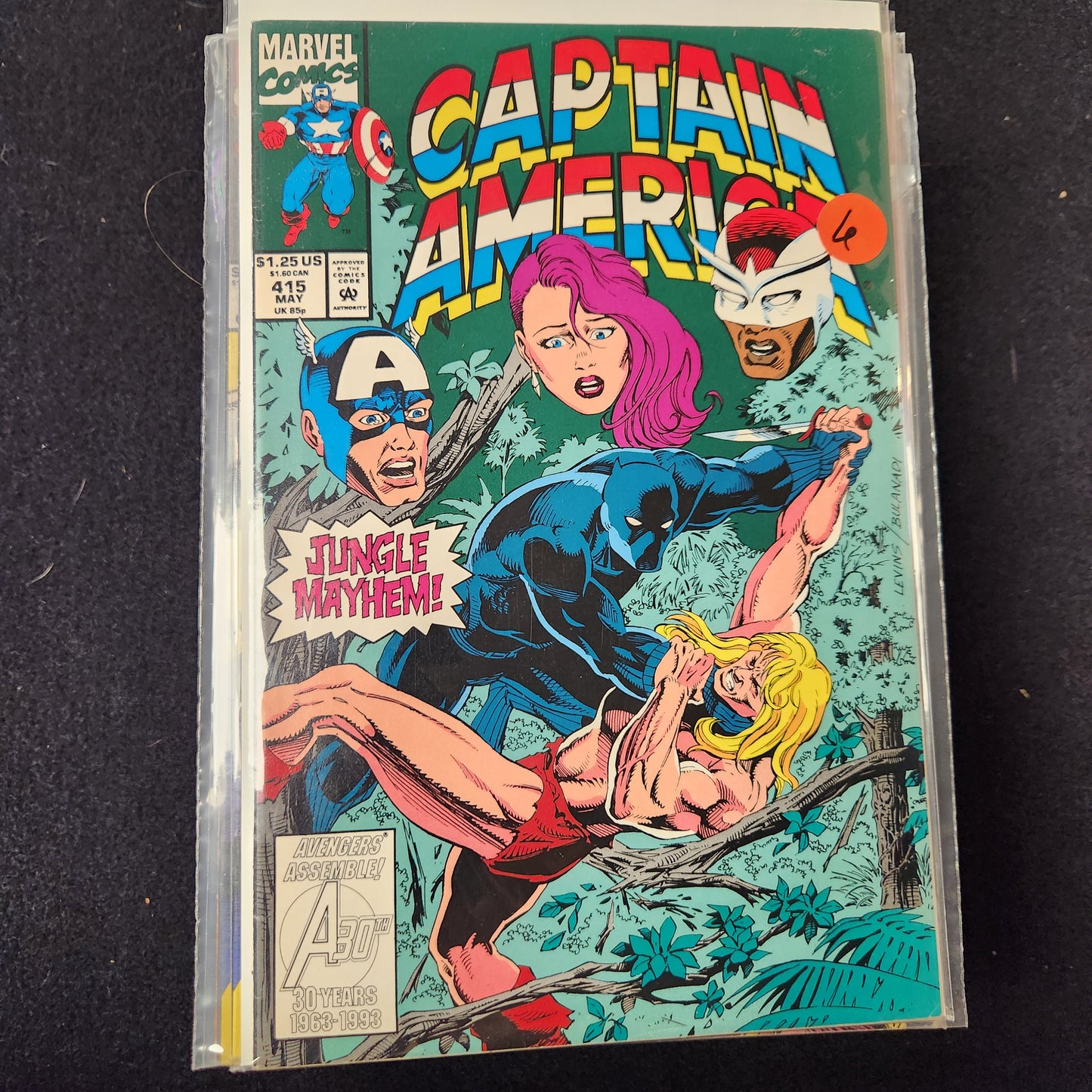 Captain America – Marvel – 1968–1996 – Volume 1 – Ongoing Series – #415