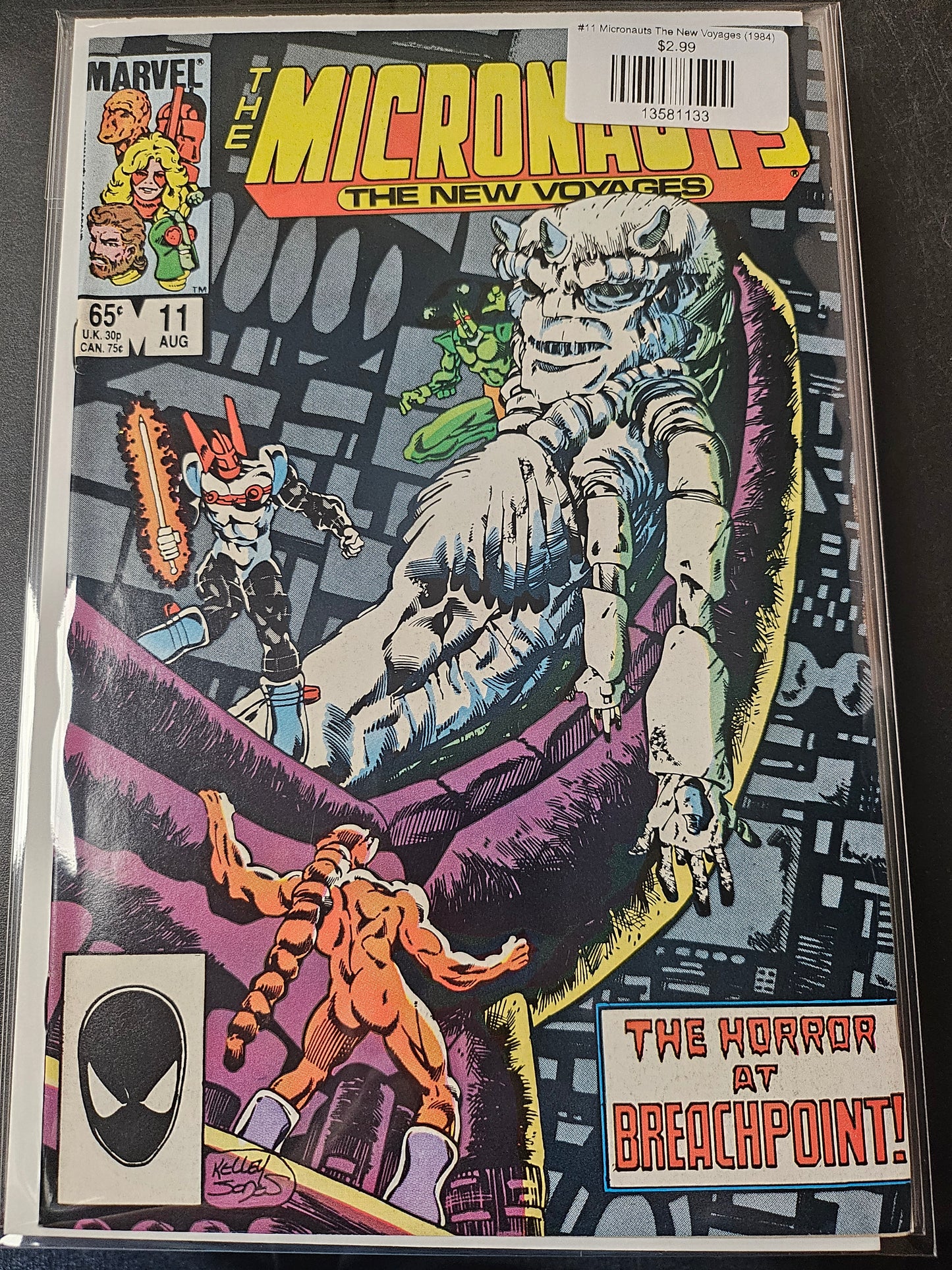 #11 Micronauts The New Voyages (1984)
