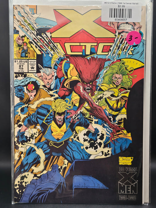 #87d X-Factor (1986 1st Series Marvel)