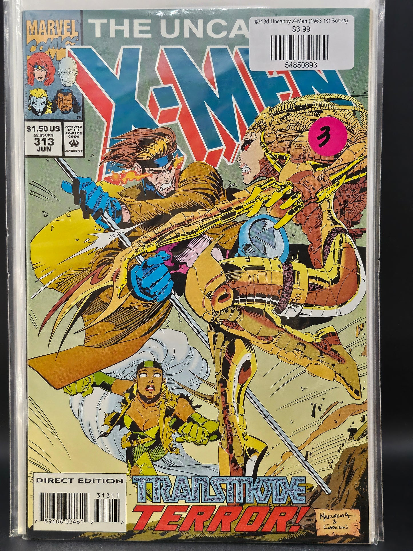 #313d Uncanny X-Men (1963 1st Series)