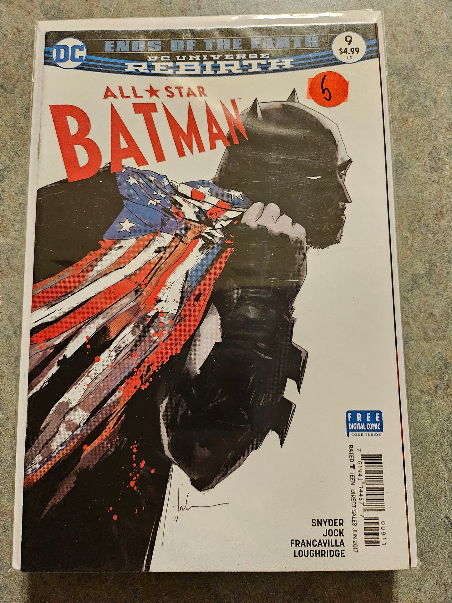 All Star Batman – DC Comics – (2016–2017) – Volume 1 – Limited Series – #9 - Cover A