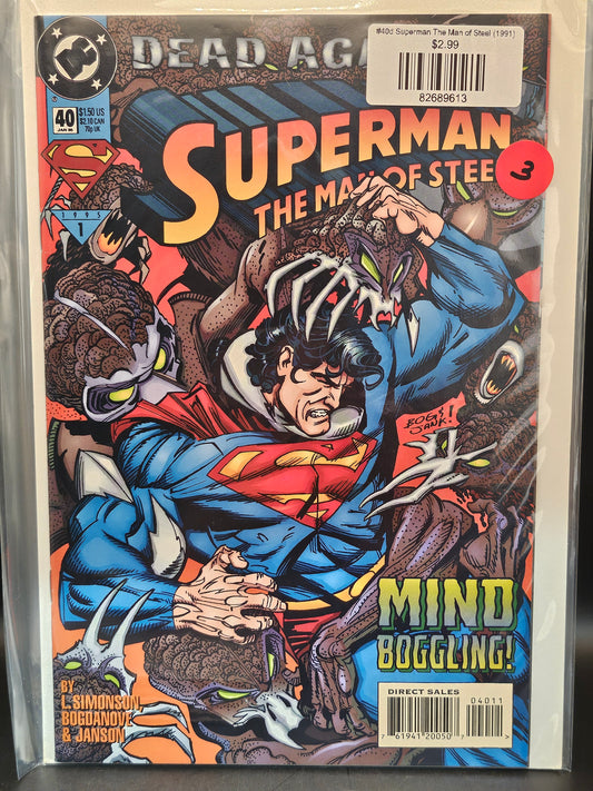 #40d Superman The Man of Steel (1991)