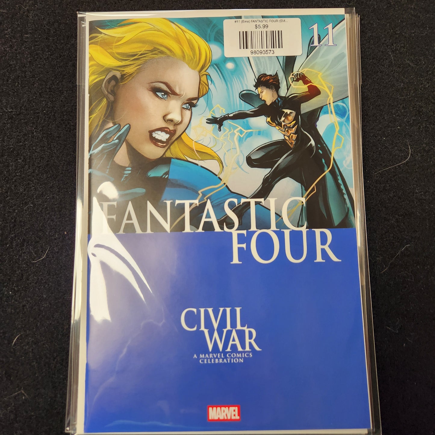 #11 (Ema) FANTASTIC FOUR (EMA LUPACCHINO CIVIL WAR CELEBRATION VARIANT)
