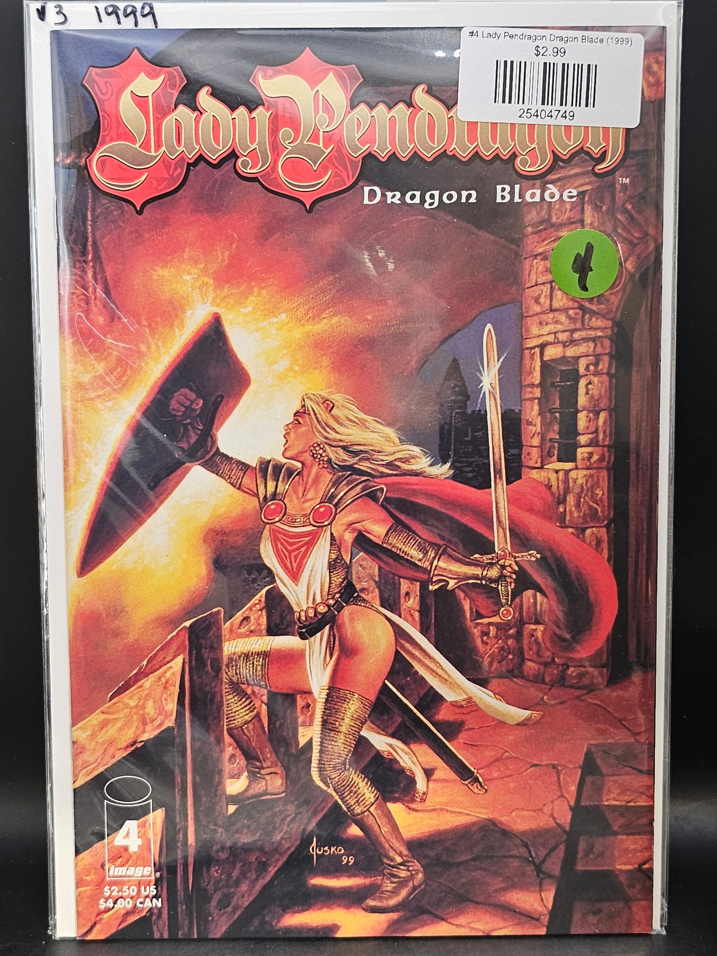 #4 Lady Pendragon Dragon Blade (1999)