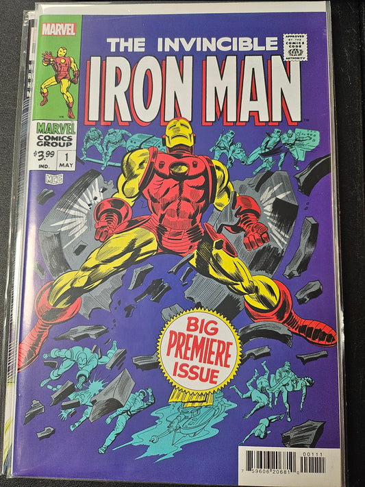 #1 Iron Man (1968 1st Series) Facsimile Edition
