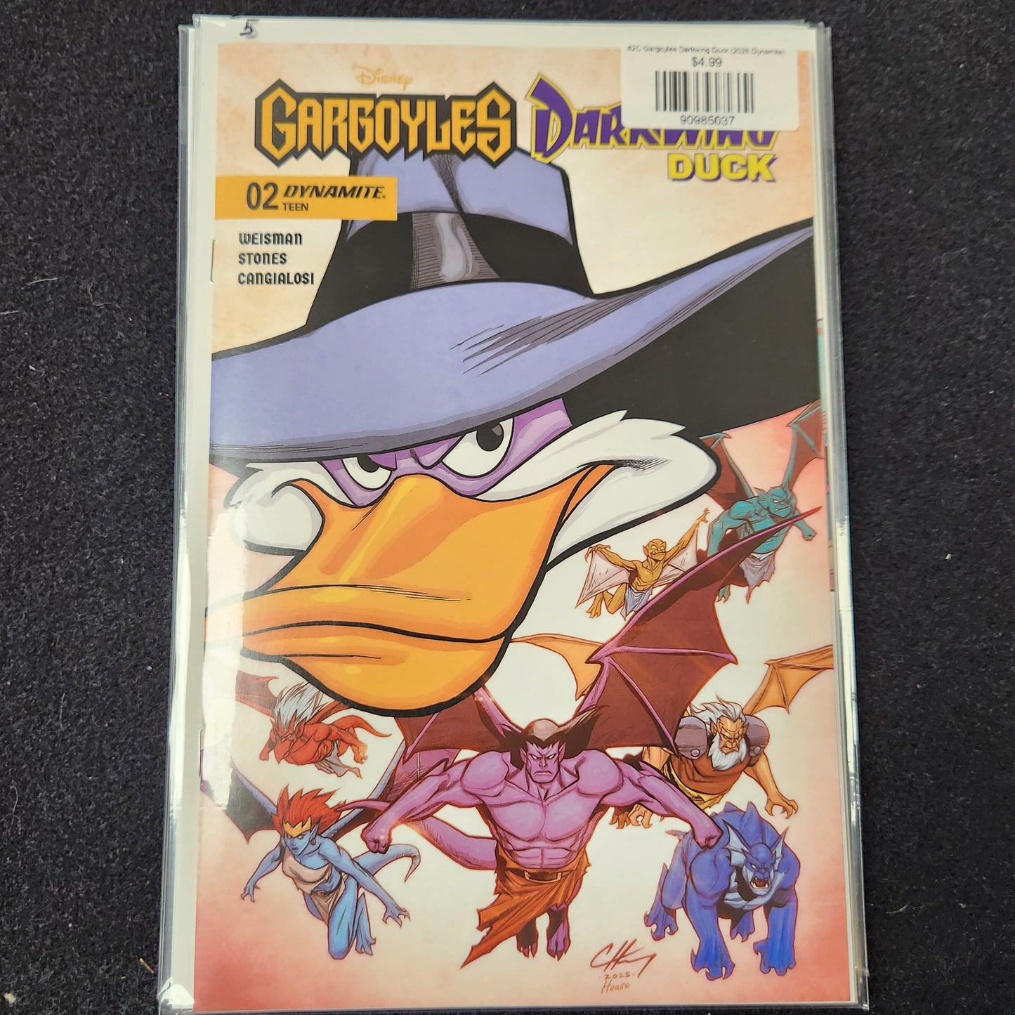 #2C Gargoyles Darkwing Duck (2026 Dynamite)