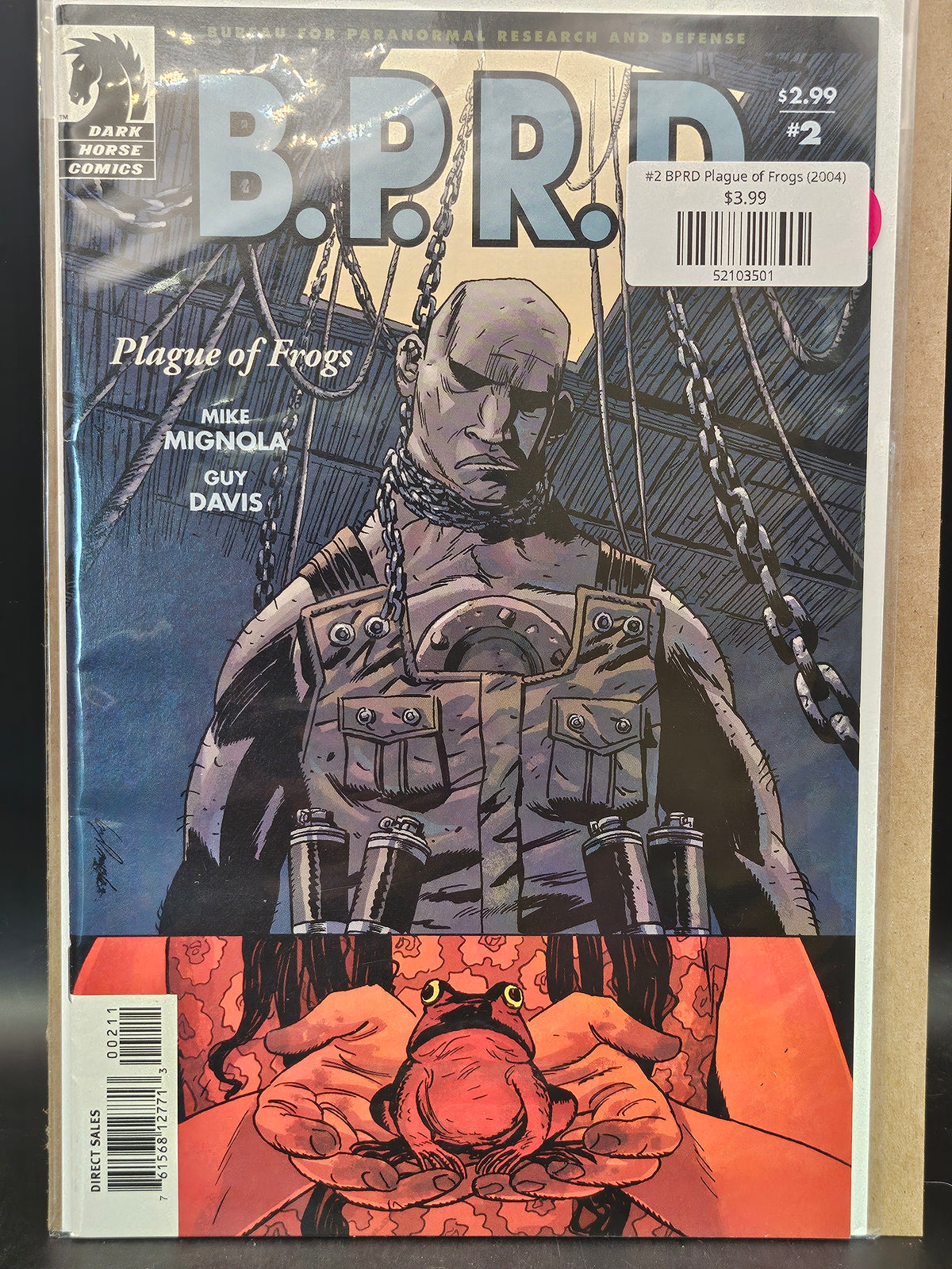 #2 BPRD Plague of Frogs (2004)
