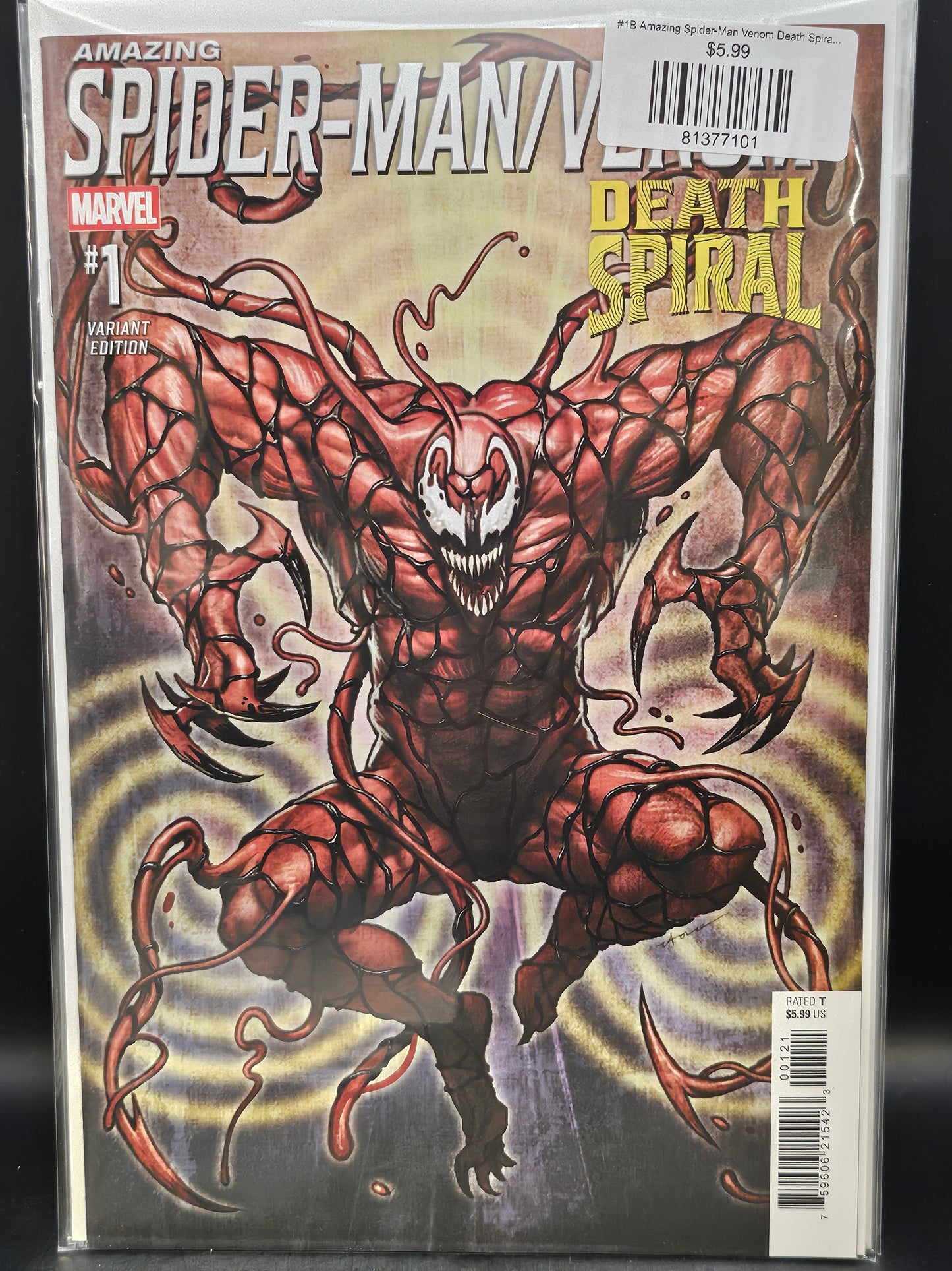 #1B Amazing Spider-Man Venom Death Spiral (2026 Marvel)