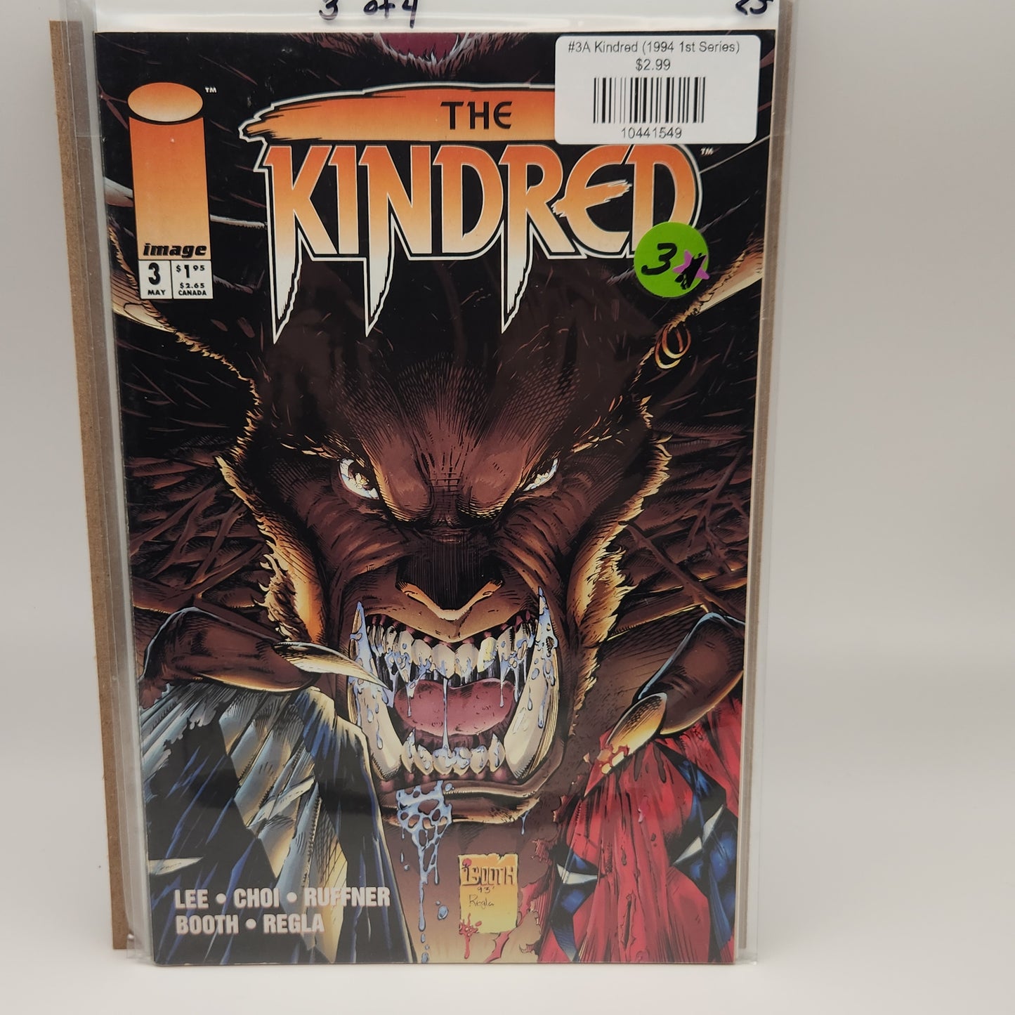 #3A Kindred (1994 1st Series)