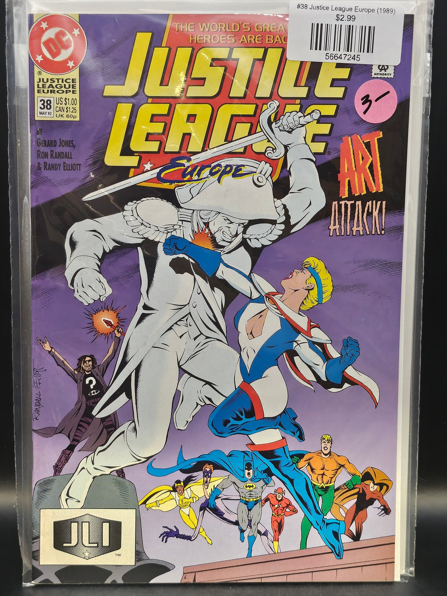 #38 Justice League Europe (1989)