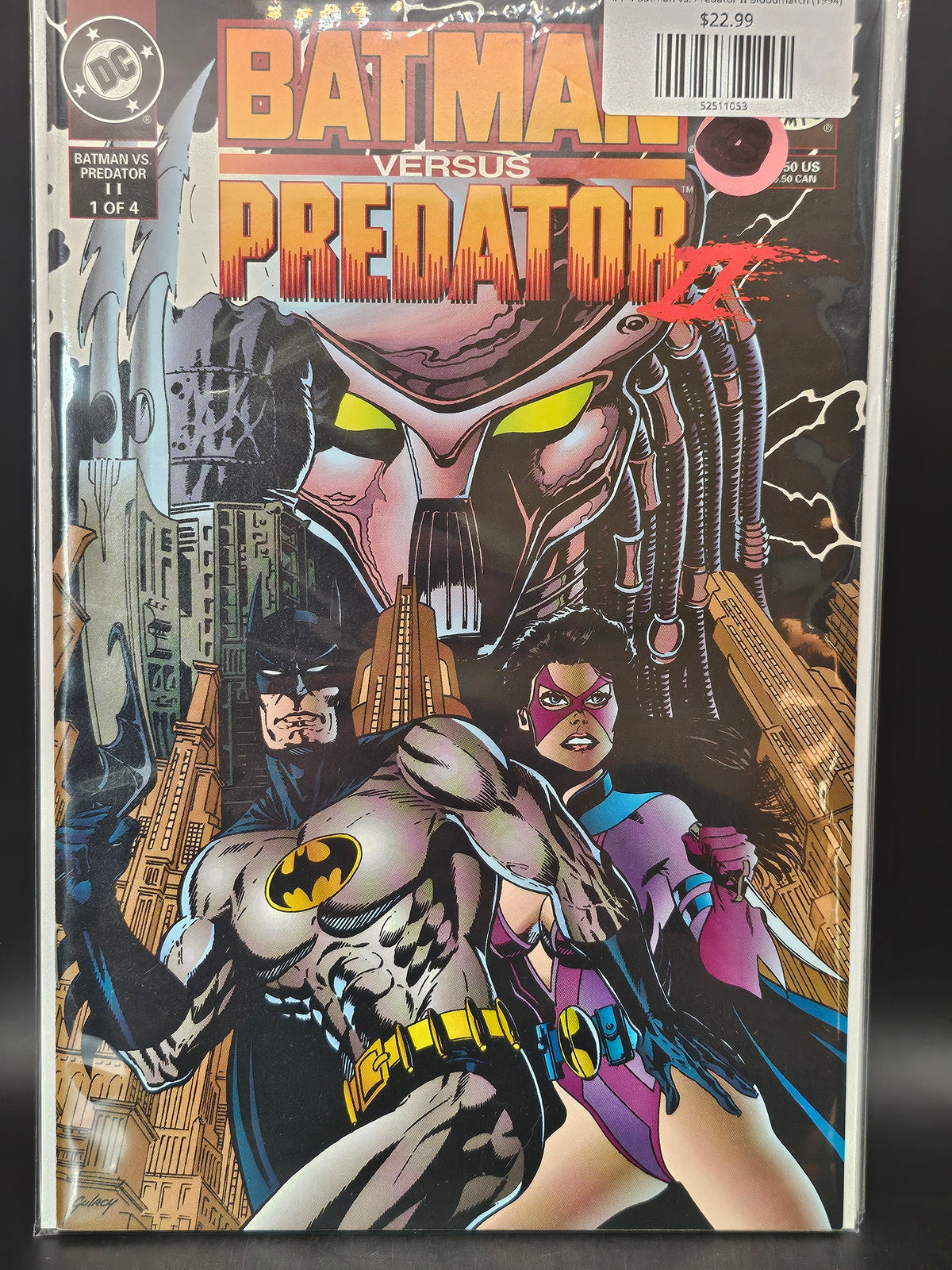 #1-4 Batman vs. Predator II Bloodmatch (1994)