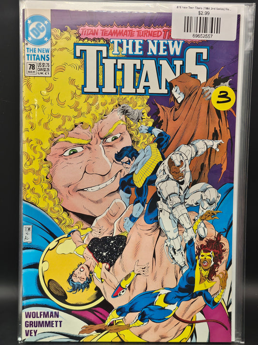 #78 New Teen Titans (1984 2nd Series) New Titans