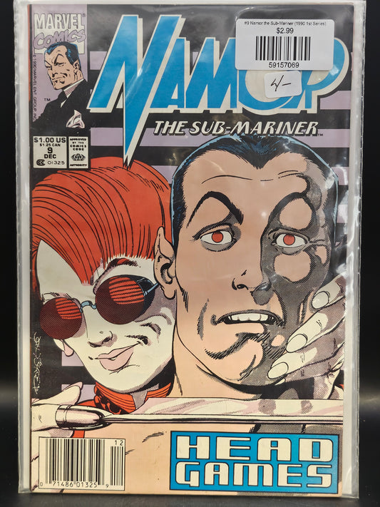 #9 Namor the Sub-Mariner (1990 1st Series)