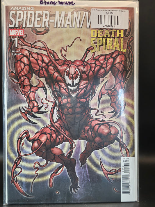 #1E Amazing Spider-Man Venom Death Spiral (2026 Marvel)