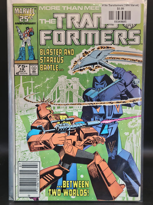 #18n Transformers (1984 Marvel)