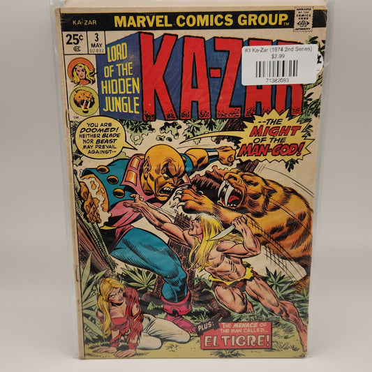 #3 Ka-Zar (1974 2nd Series)