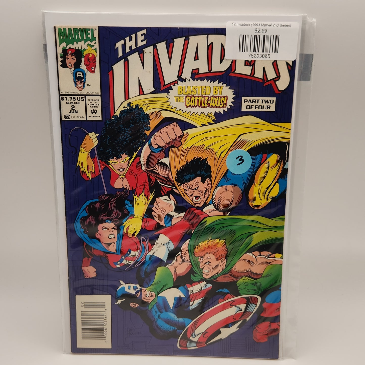 #2 Invaders (1993 Marvel 2nd Series)