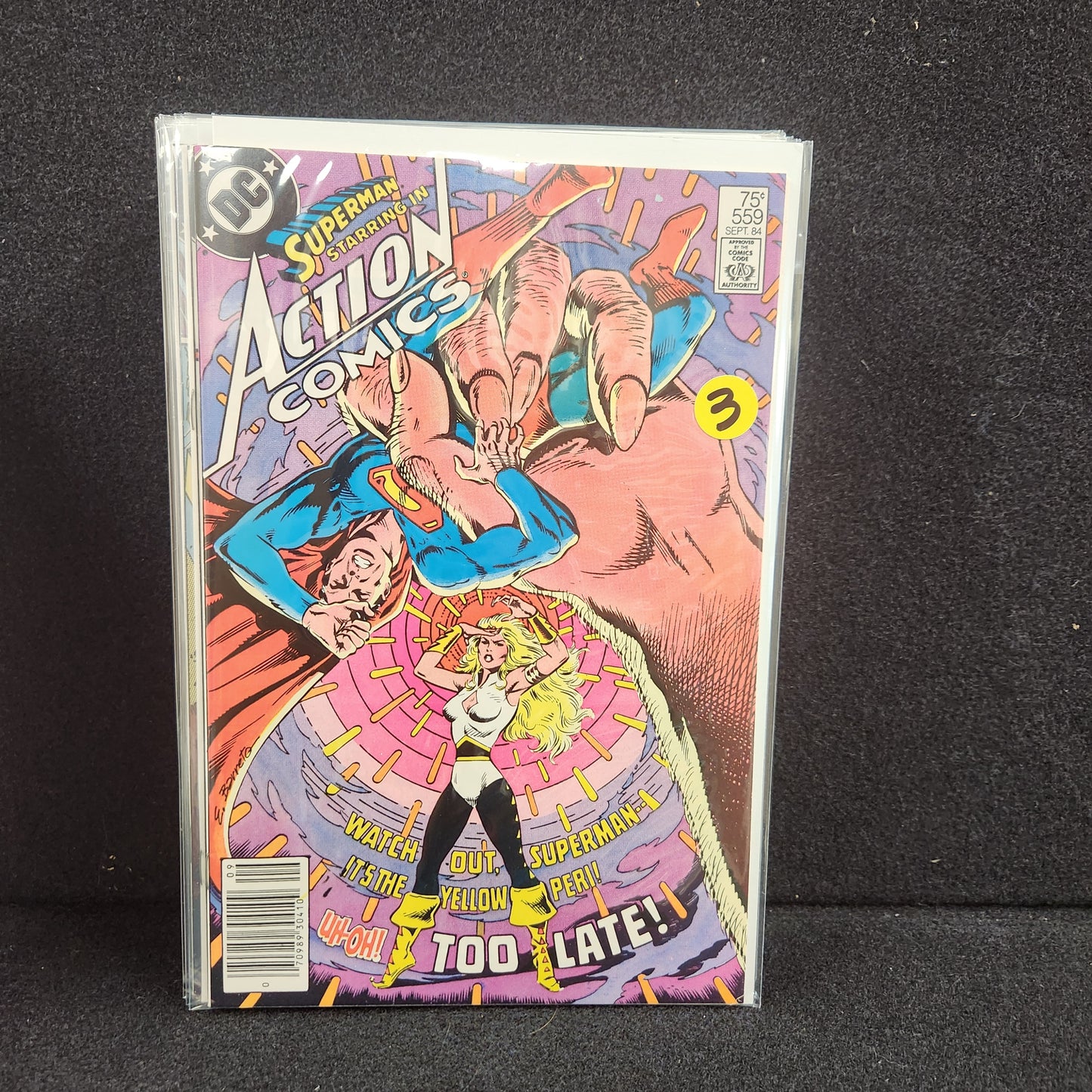 Action Comics #559 - The Yellow Peri (DC 1984)