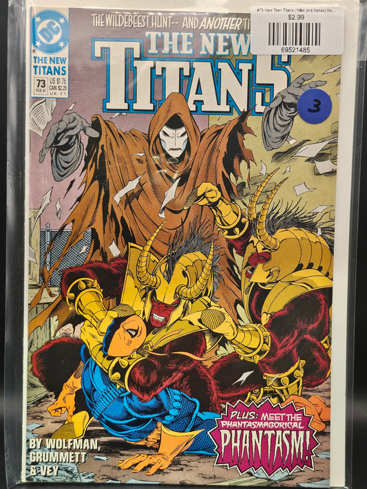 #73 New Teen Titans (1984 2nd Series) New Titans