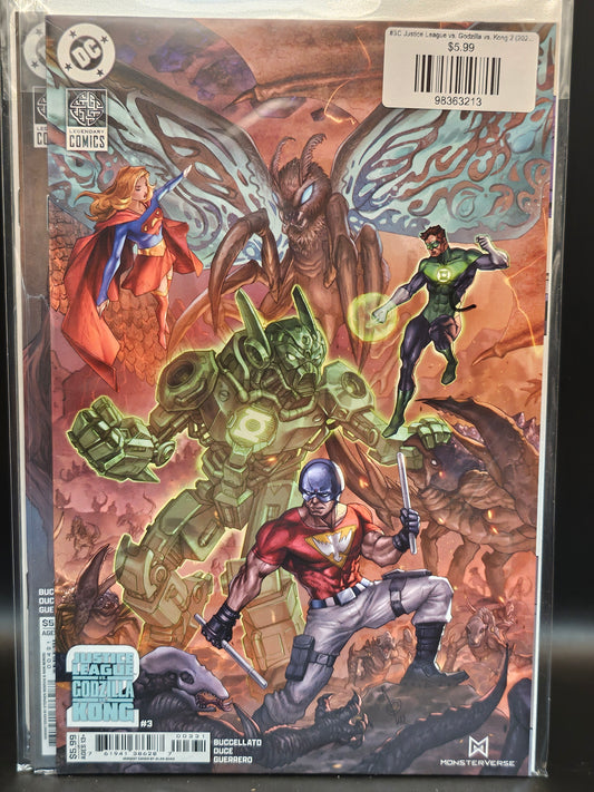 #3C Justice League vs. Godzilla vs. Kong 2 (2025 DC)