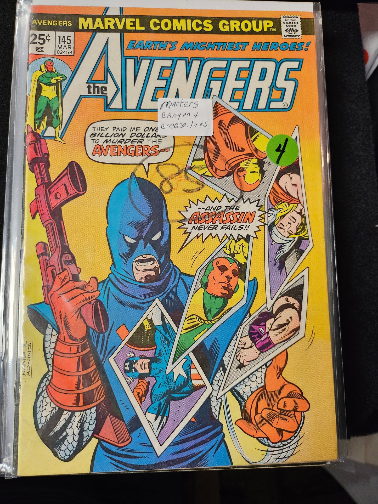 Avengers – Marvel Comics – (1963–1999) – Volume 1 – #145