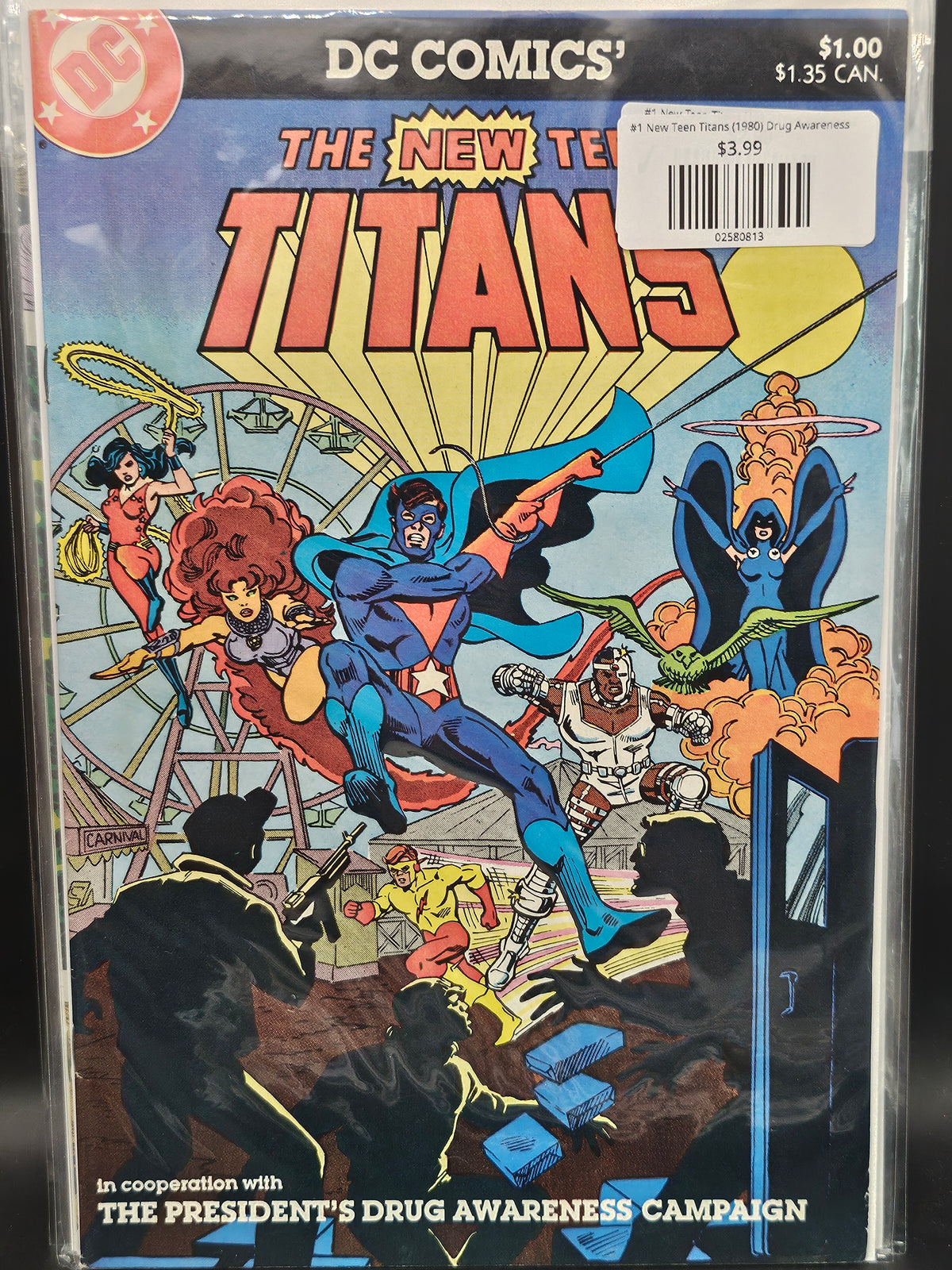 #1 New Teen Titans (1980) Drug Awareness