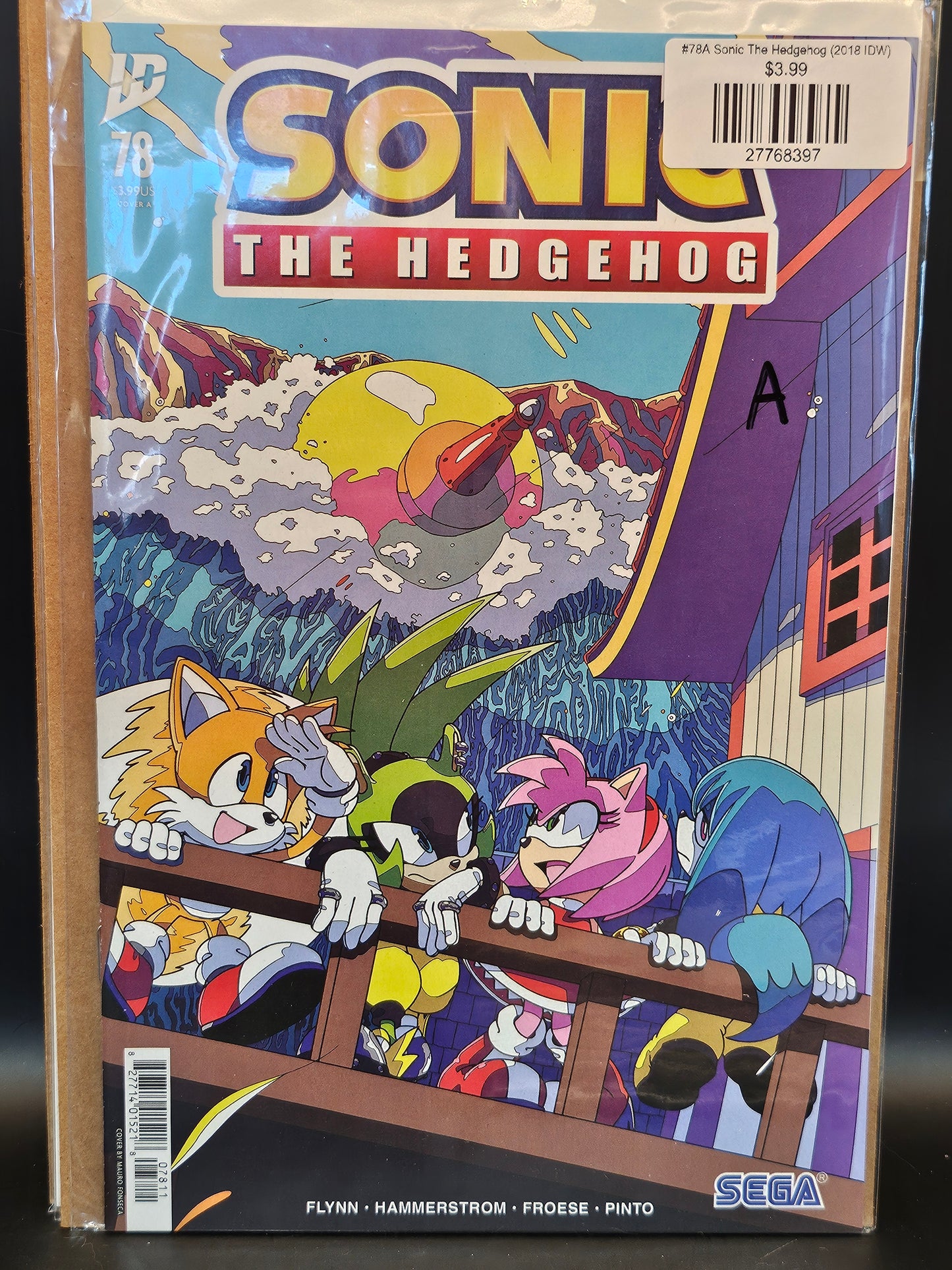 #78A Sonic The Hedgehog (2018 IDW)