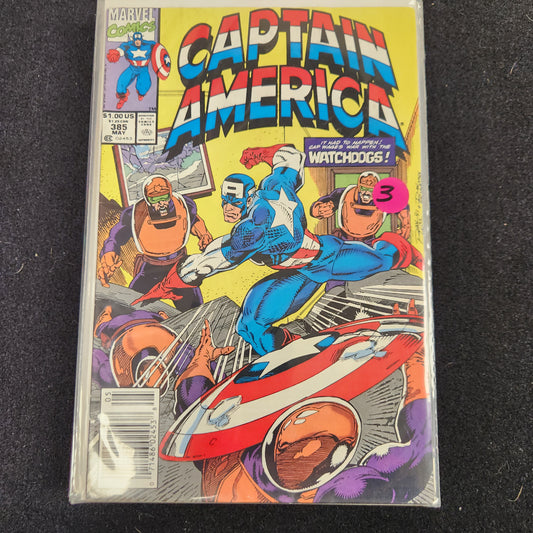 Captain America – Marvel – 1968–1996 – Volume 1 – Ongoing Series – #385