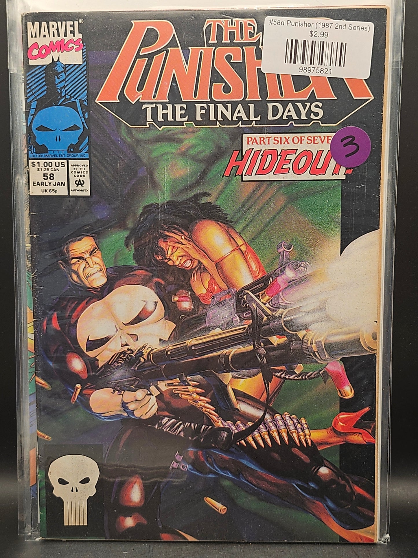 #58d Punisher (1987 2nd Series)