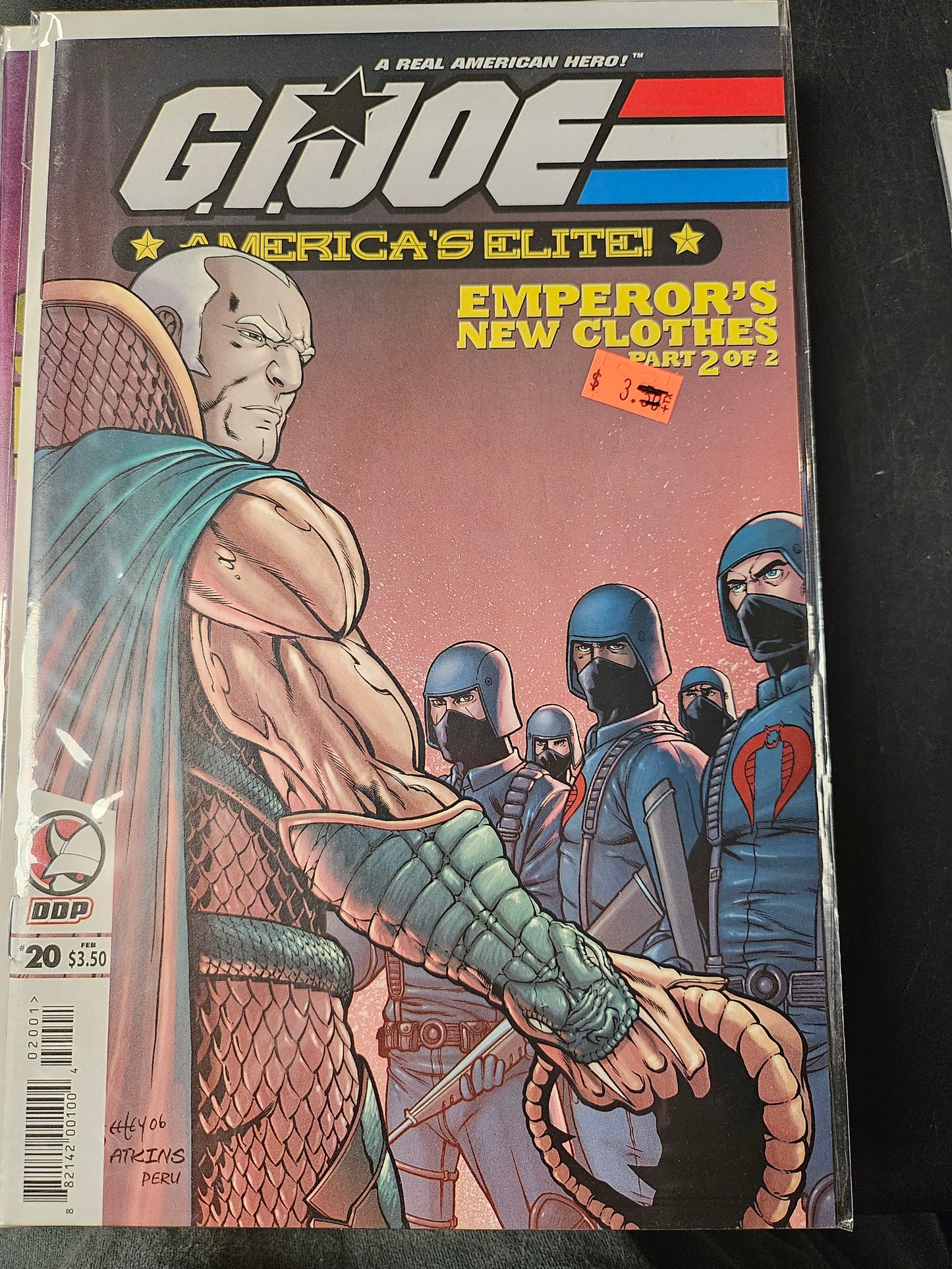 101.117 – #20 - G.I. Joe America’s Elite -2005–2008