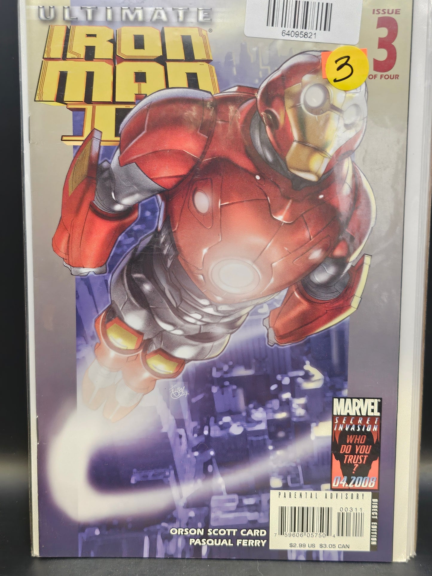 #3 Ultimate Iron Man II (2007 2nd Series)