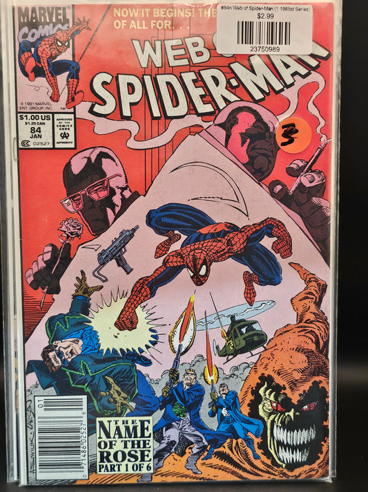 #84n Web of Spider-Man (1985 1st Series)