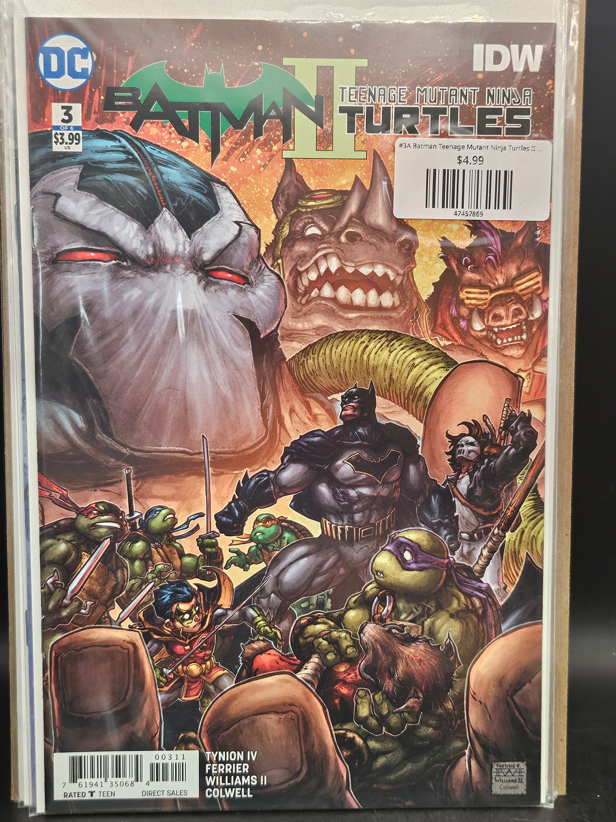 #3A Batman Teenage Mutant Ninja Turtles II (2017 DC)