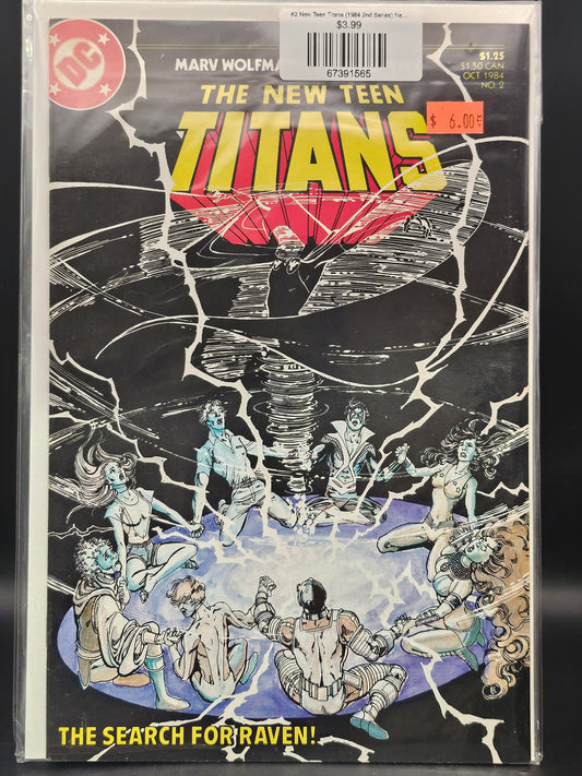 #2 New Teen Titans (1984 2nd Series) New Titans