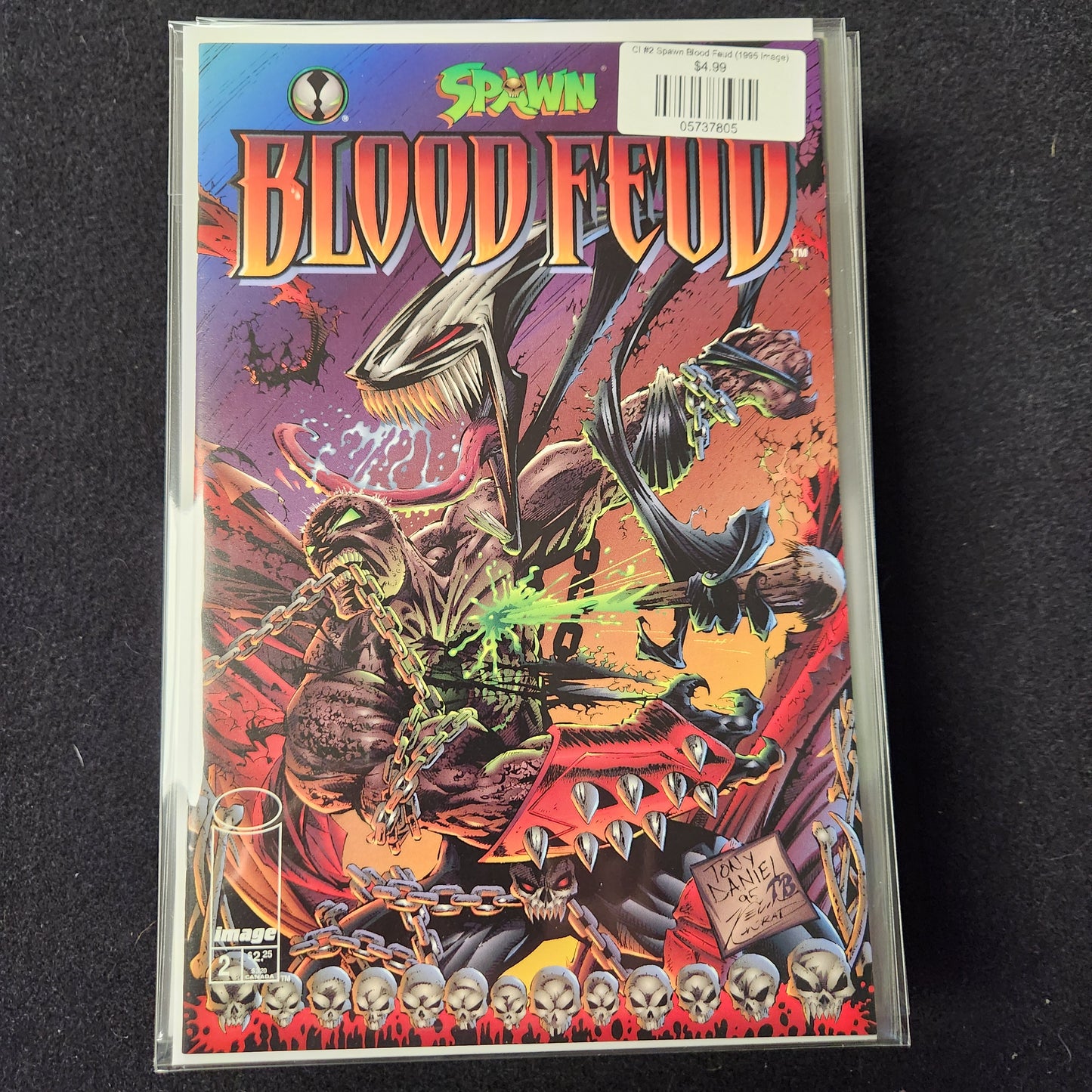 CI #2 Spawn Blood Feud (1995 Image)