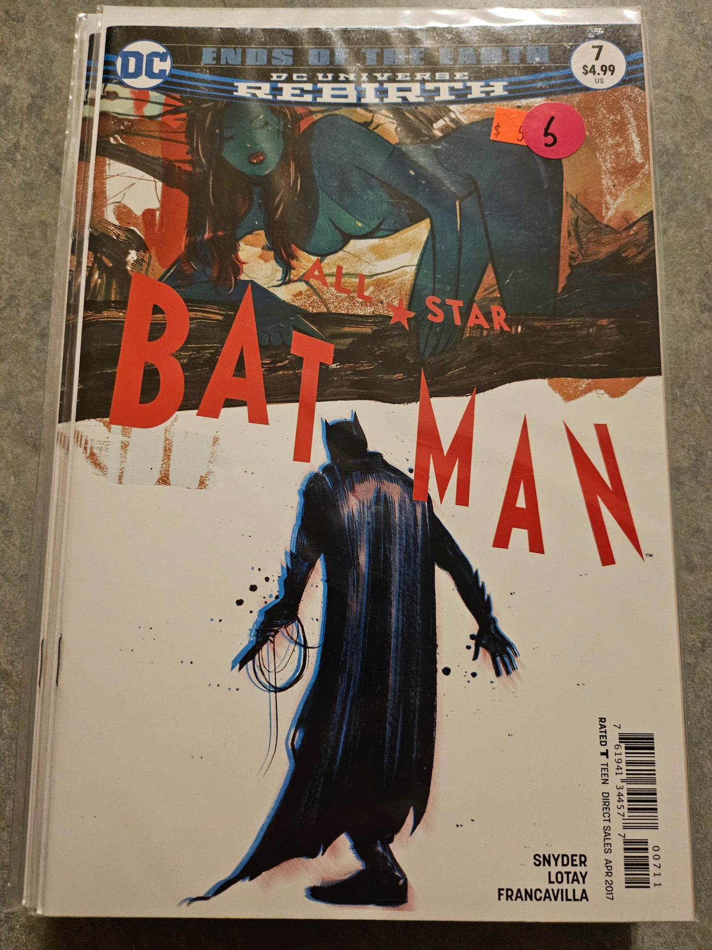 All Star Batman – DC Comics – (2016–2017) – Volume 1 – Limited Series – #7 - Cover A