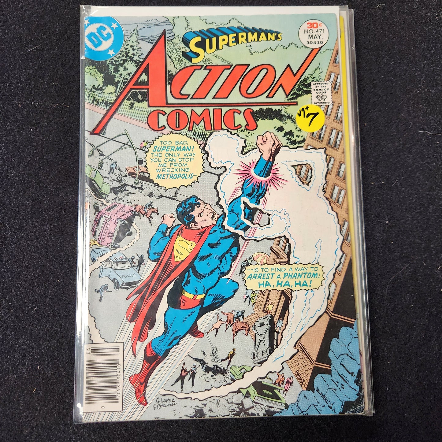 Action Comics #471 - A Phantom (DC 1977)