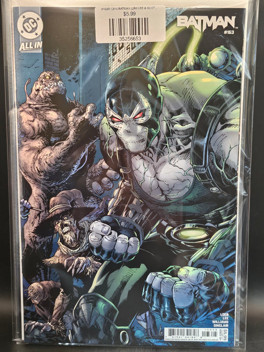 #163D (Jim) BATMAN (JIM LEE & SCOTT WILLIAMS BATMAN CONNECTING RIGHT CARD STOCK VAR)