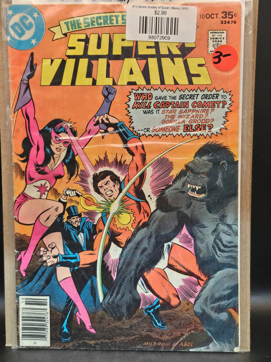 #10 Secret Society of Super Villains (1976)