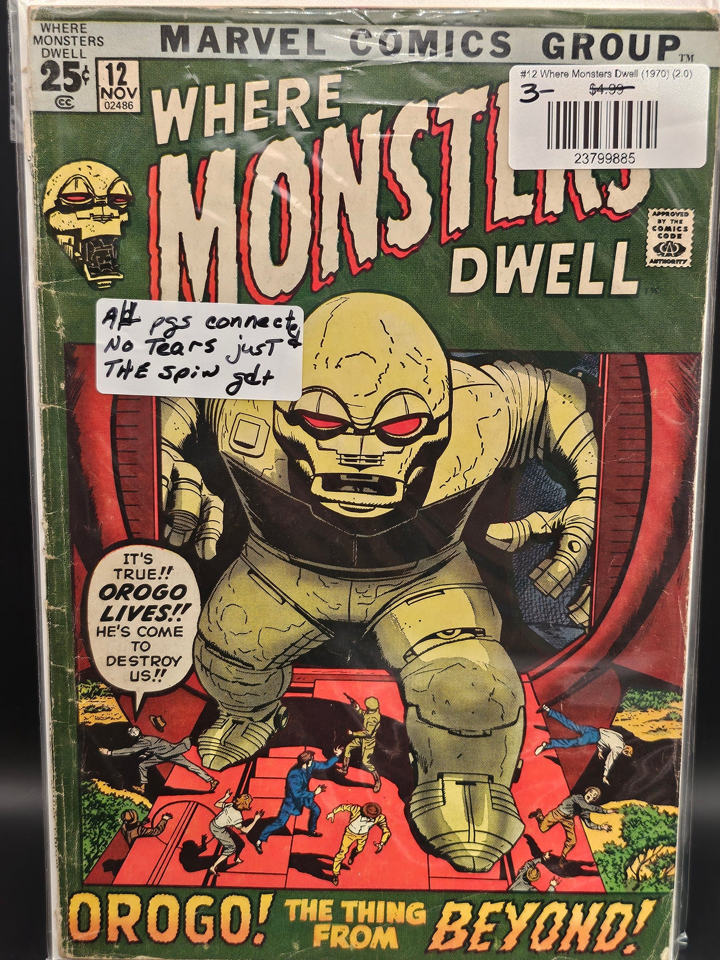 #12 Where Monsters Dwell (1970) (2.0)