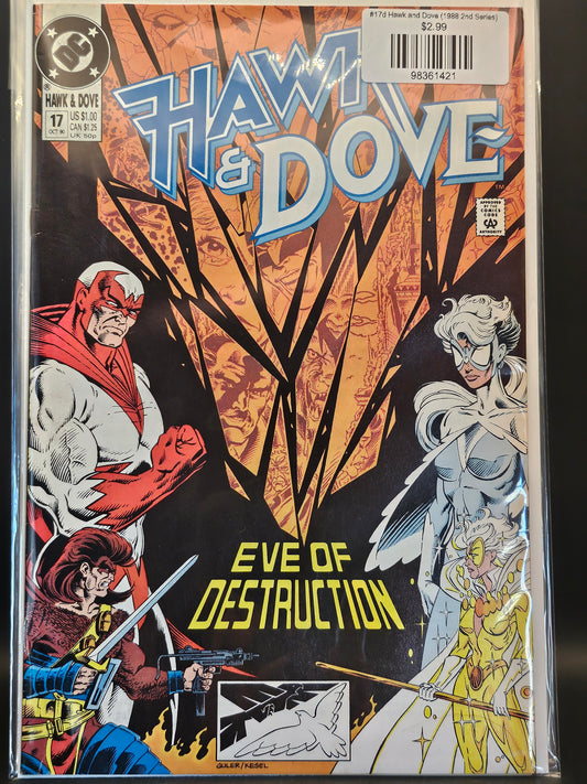 #17d Hawk and Dove (1988 2nd Series)