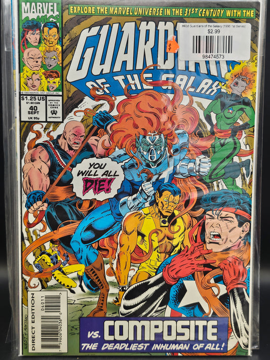 #40d Guardians of the Galaxy (1990 1st Series)
